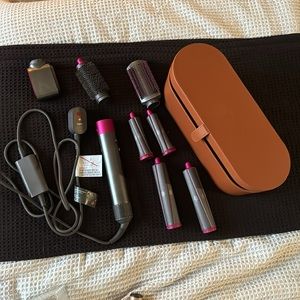 Dyson Airwrap Used Fushia & Nickel